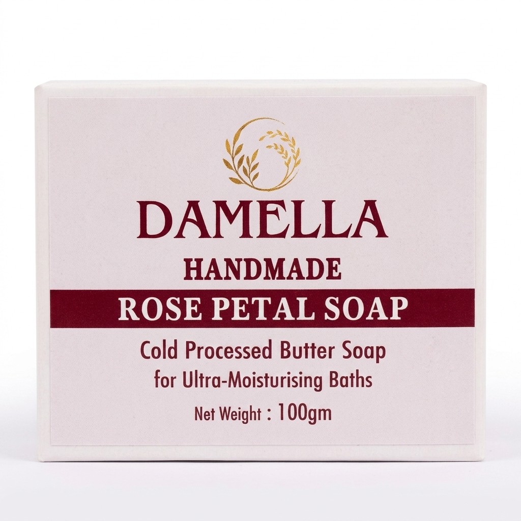 Rose petal soap